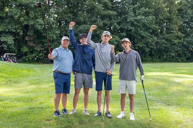 Dennehy and Bouley, LLC team wins Chamber golf tournament