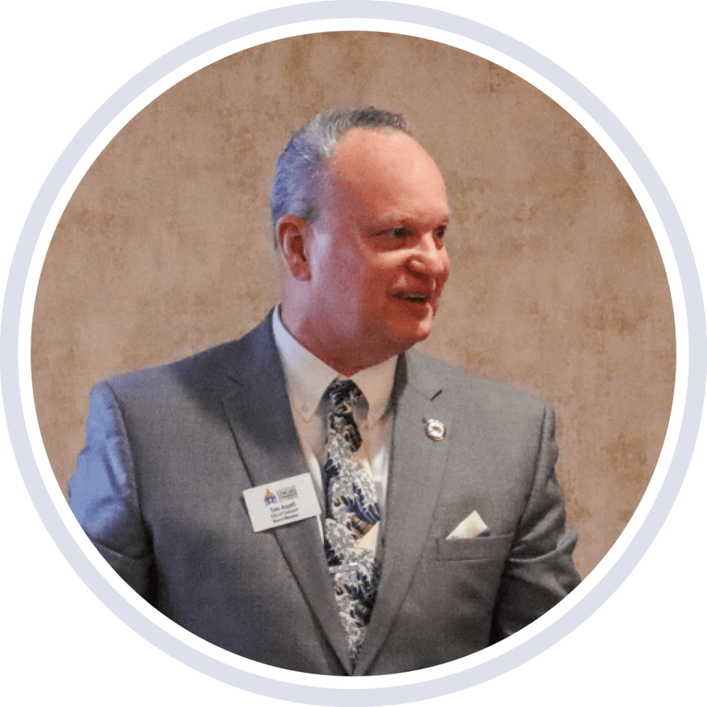 City Manager Tom Aspell speaks at the 2026 State of the City Forum